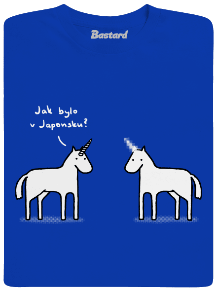 Pornorožec pánske tričko Royal Blue