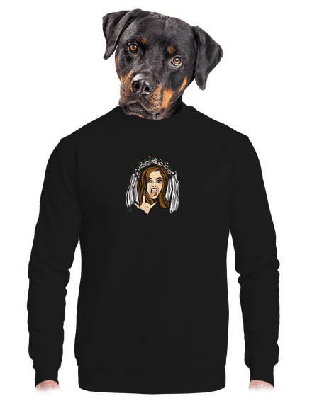 Rozlúčka so slobodou unisex mikina bez kapucne Black