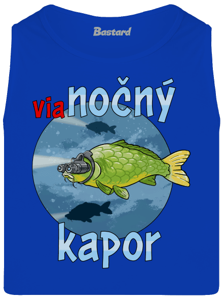 Vianočný kapor pánske tielko Royal Blue