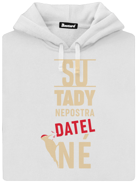 Nepostradatelné dámska mikina klokanka White