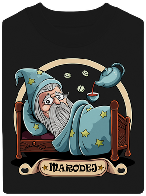 Marodej unisex mikina bez kapucne Black