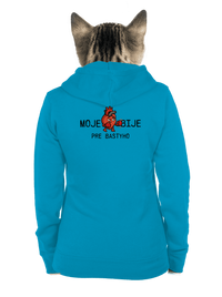 dámska mikina na zips