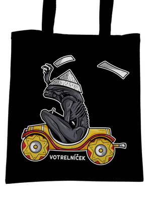 Votrelníček taška Black