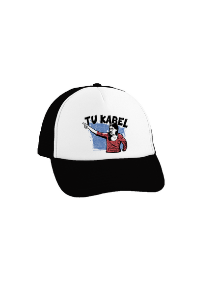 Tukabel šiltovka truckerka Black cap