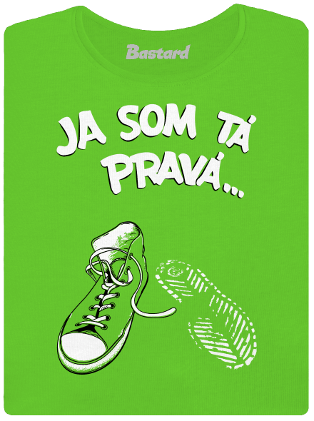 Hľadám tú pravú dámske tričko Apple Green