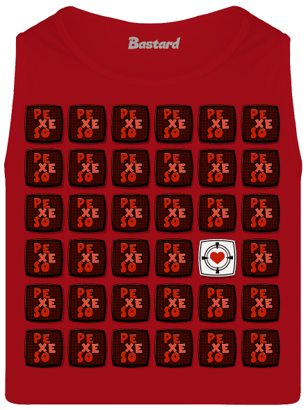 Pexeso pánske tielko Red