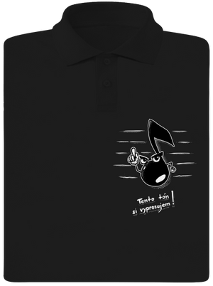 Tón pánska polokošeľa Black