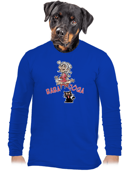 Baba Jóga pánske dlhý rukáv Royal Blue