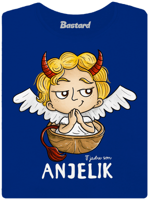 Anjelik dámske tričko Royal Blue Mal