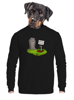 unisex mikina bez kapucne