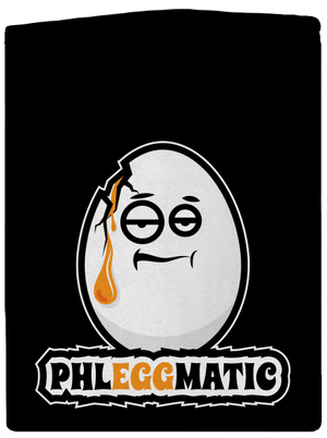 Phleggmatic pánska mikina na zips Black