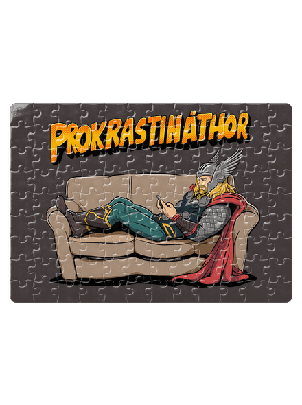 Prokrastináthor puzzle White
