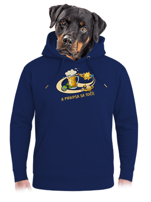 A predsa sa točí! unisex mikina premium Navy