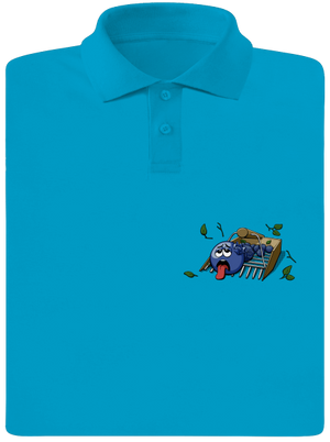 Čučoriedky pánska polokošeľa Blue Atol