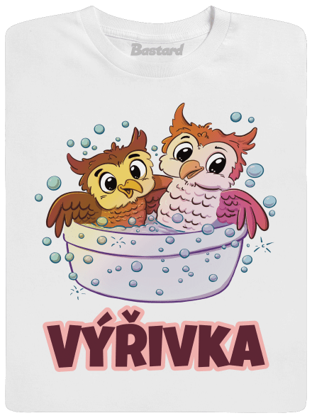 Výřivka detské tričko White