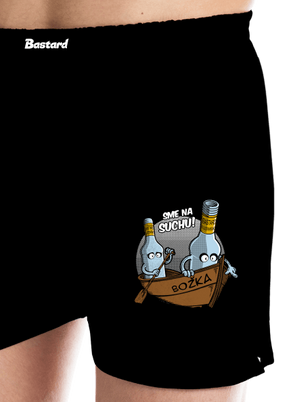 Na suchu pánske trenky Black