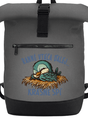 Ranné vtáča spí batoh Grey Marl