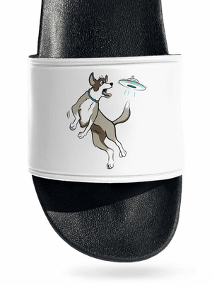 Lietajúci tanier šľapky White