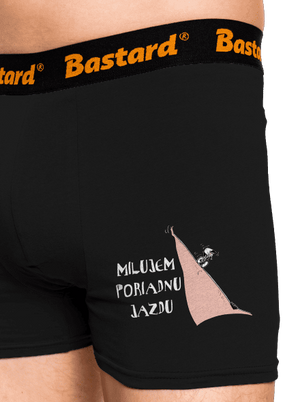 Milujem jazdu boxerky Black