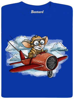 Tryskomyš detské tričko Royal Blue