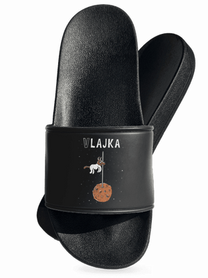 Vlajka šľapky Black