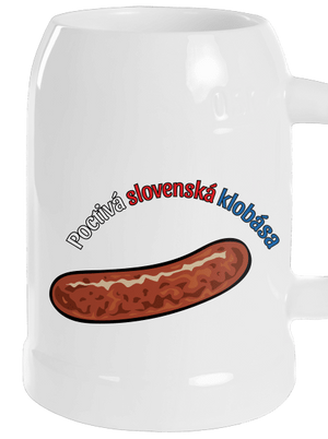 Poctivá buchta a klobása polliter White