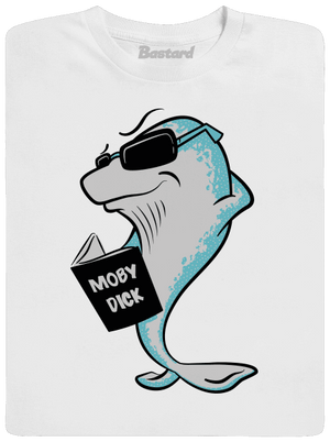 Moby Dick pánske dlhý rukáv White