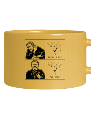 Cimrman: Copak jmelí hrnček makronka Yellow Macaron