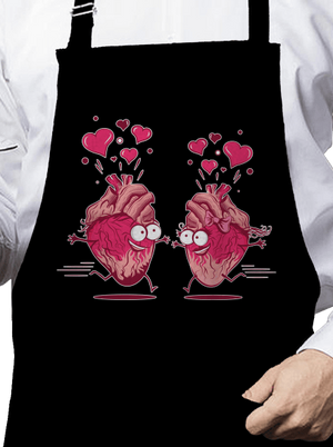 Zamilované srdiečka zástera Black