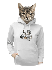 dámska mikina klokanka