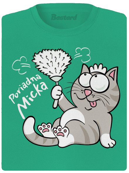 Macko a Micka dámske športové tričko Mint Mal
