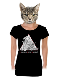 dámske tričko s lemom
