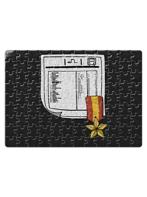 Cestovný poriadok puzzle White