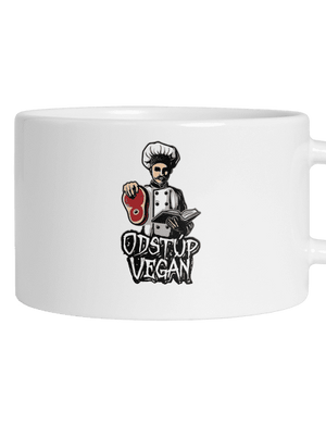 Odstup vegane hrnček makronka White