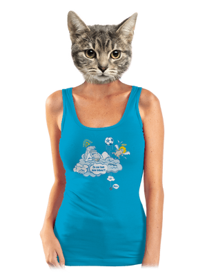 Out dámske tielko klasické Blue Atol