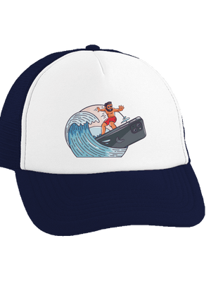Som surfer šiltovka truckerka French Navy cap