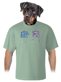 unisex tričko oversized