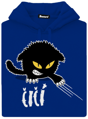 Čičina dámska mikina klokanka Royal Blue Mal