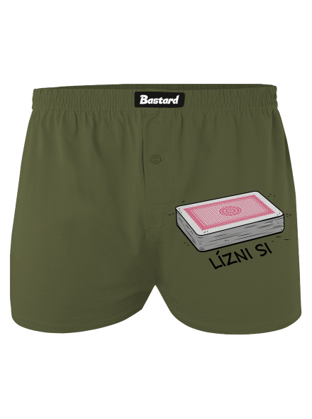 Lízni si pánske trenky Khaki