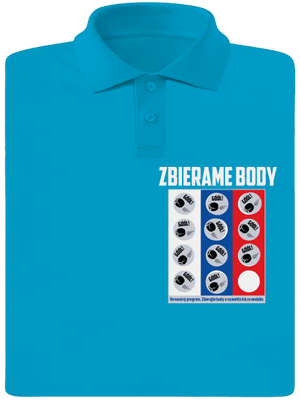 Zbierame body - hokej pánska polokošeľa Blue Atol