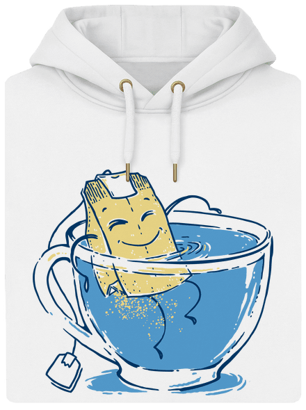 Relax unisex mikina premium Snowwhite
