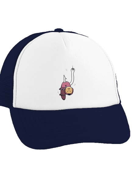 Dáda na rybách šiltovka truckerka French Navy cap