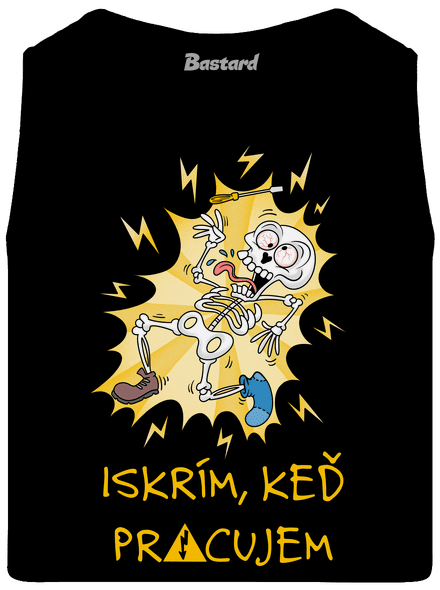 Iskrím pánske tielko Black