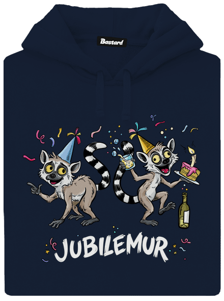 Jubilemur pánska mikina klokanka Navy