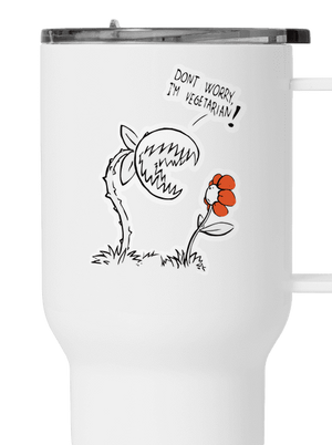 Vegetarián termohrnček White