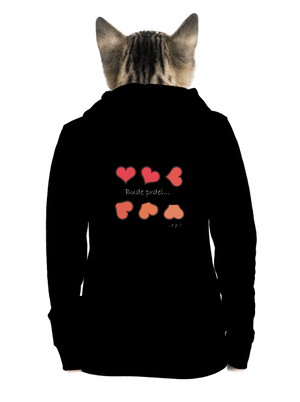 dámska mikina na zips