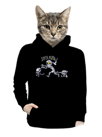 dámska mikina klokanka