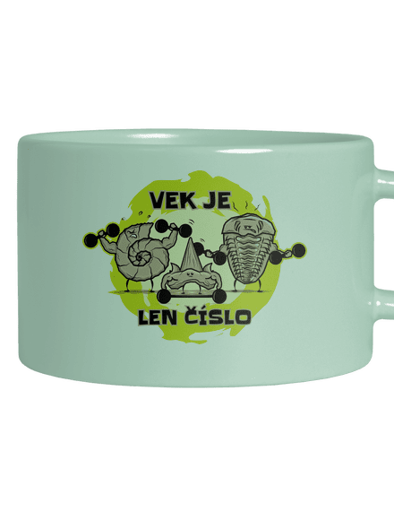 Vek je len číslo hrnček makronka Mint Macaron
