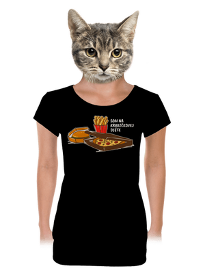 dámske tričko s lemom