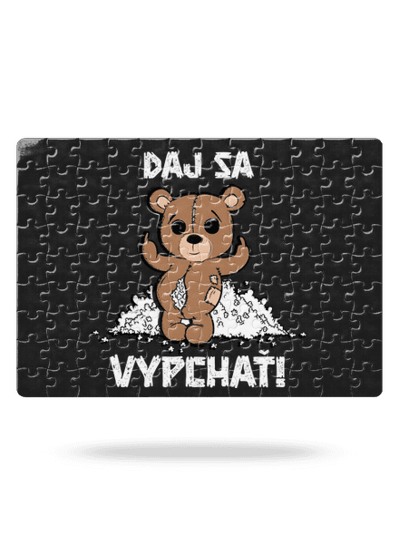 Jdi se vycpat puzzle White